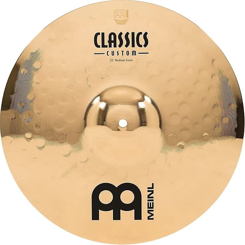 Platillo crash mediano de 15" Meinl Classics Custom Brilliant CC15MC-B